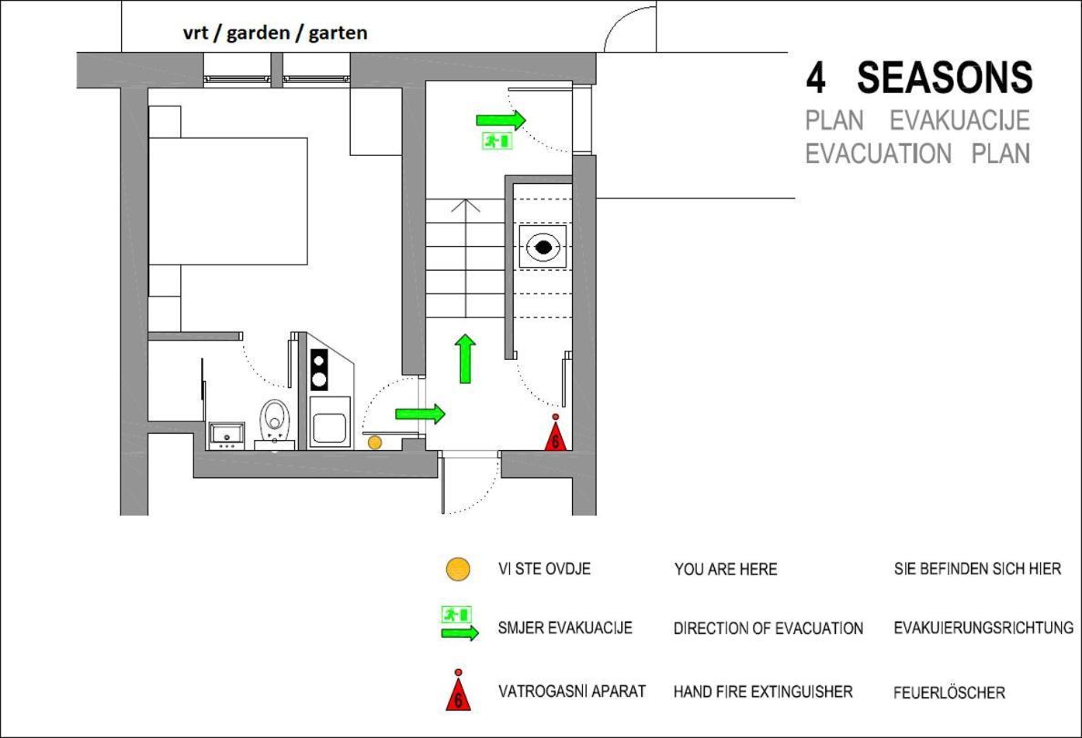 4 Seasons Apartment Split Ngoại thất bức ảnh